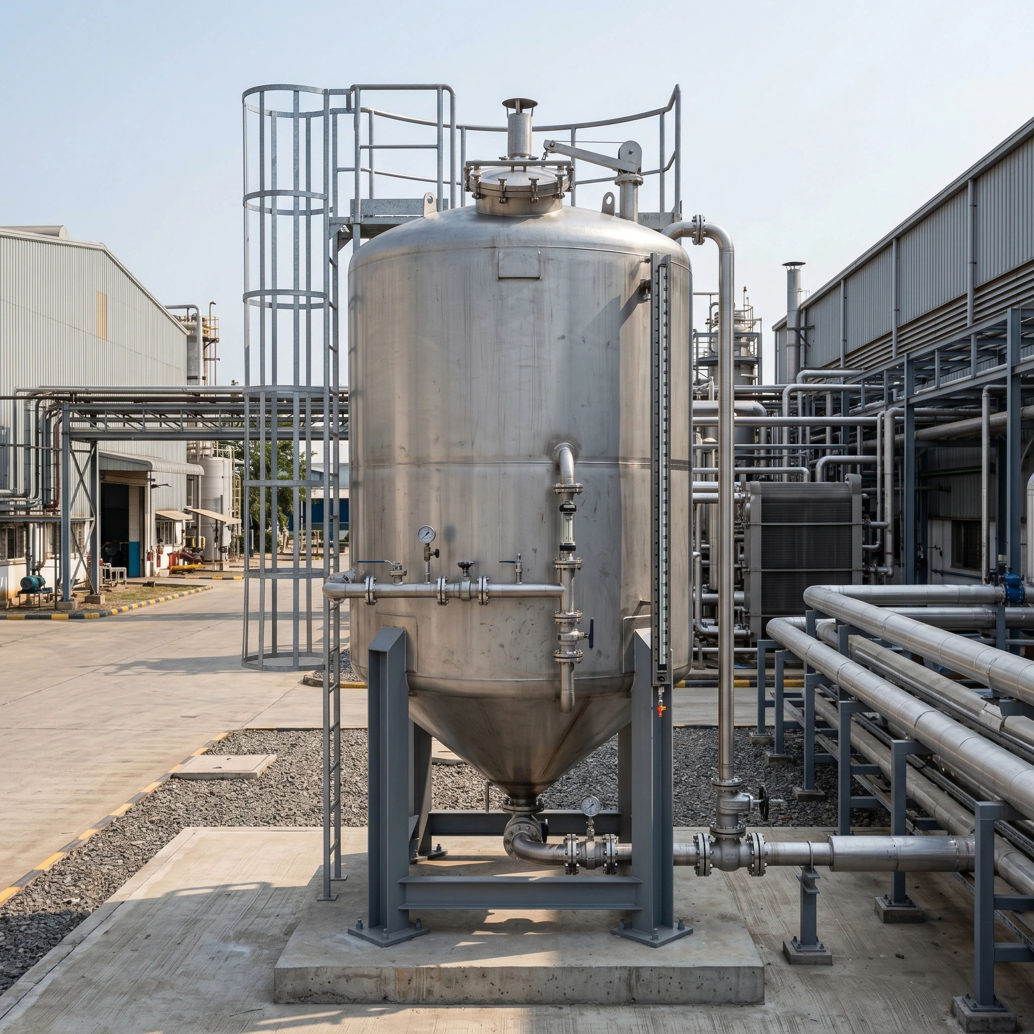 Precision SS 316L Storage Tank - 30 KLD