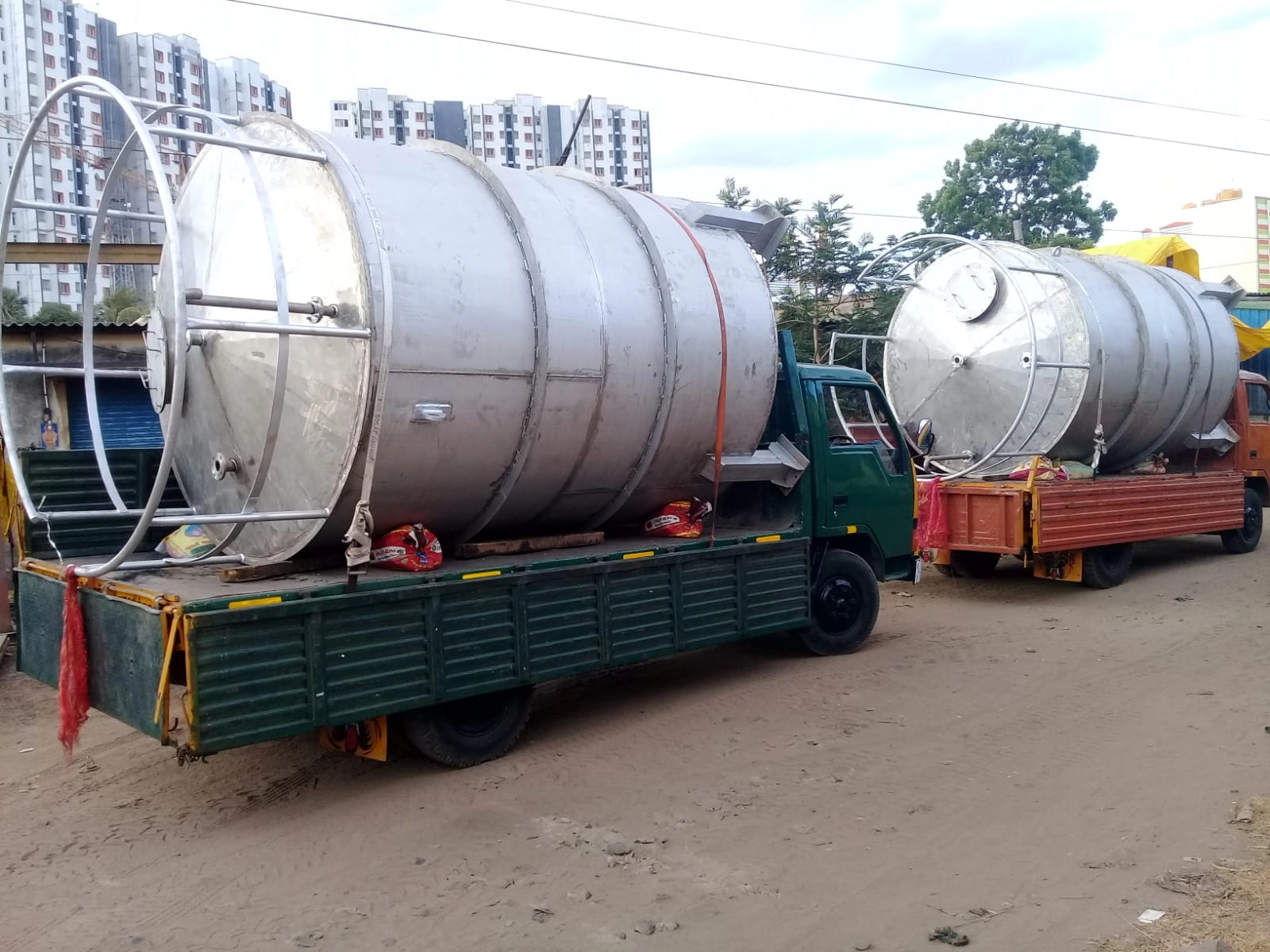 Dual 45 KLD Diesel Storage Tanks