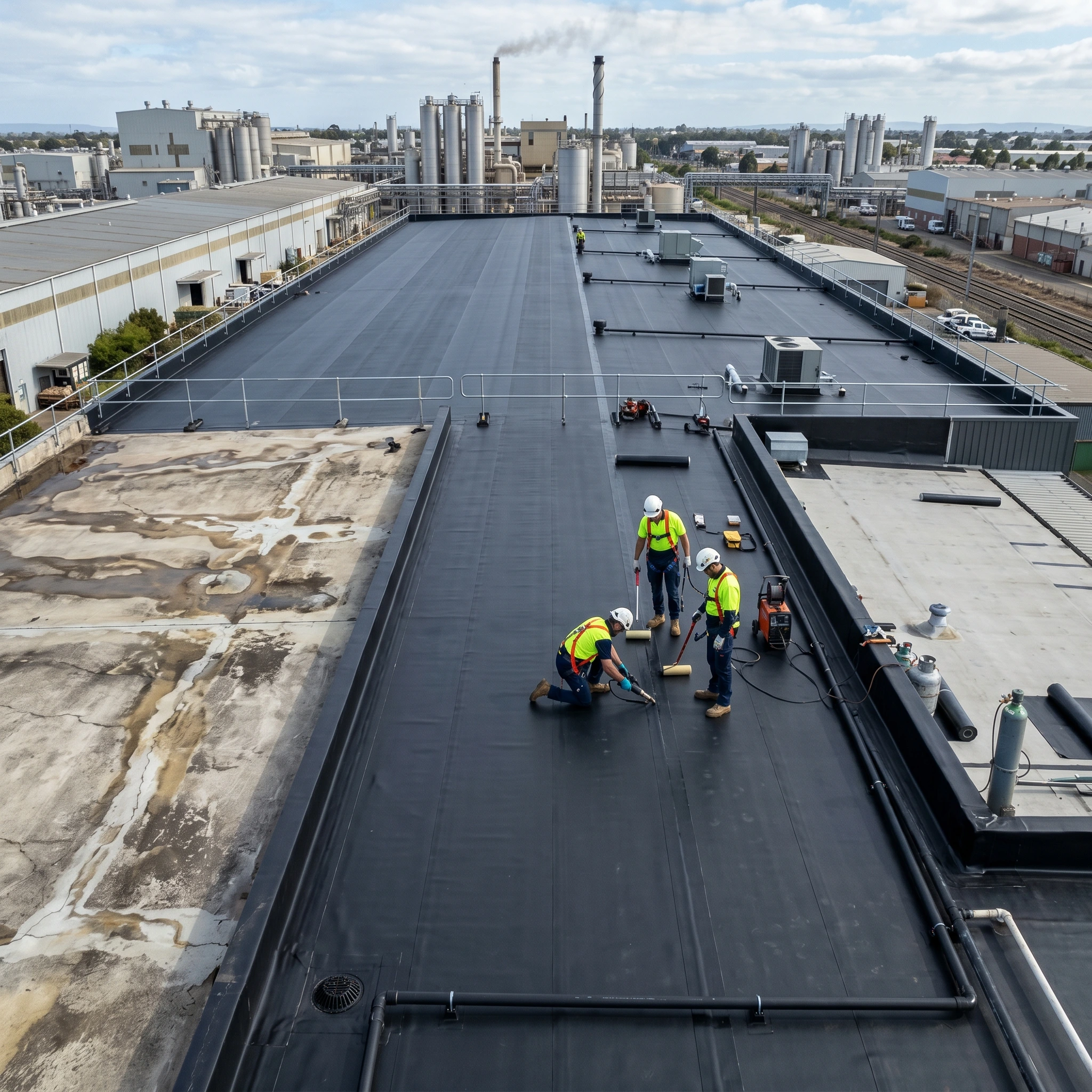 EPDM Roof Waterproofing - 1,000 Sq. M